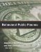 Behavioral Public Finance cover