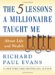 The Five Lessons a Millionaire Taught Me About Life And Wealth cover