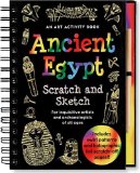 Ancient Egypt Scratch & Sketch : An Art Activity Book for Inquisitive artists and archaeologists of all ages [Click for larger image]