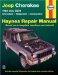 Jeep Cherokee 1984 Thru 2001 : Cherokee, Wagoneer, Comanche cover