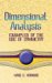  Dimensional Analysis: Examples of the Use of Symmetry