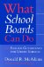 What School Boards Can Do : Reform Governance for Urban Schools cover