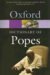 The Oxford Dictionary of Popes cover