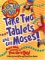 Take Two Tablets and Call Moses cover