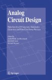 Analog Circuit Design : High-Speed A-D Converters, Automative Electronics And Ultra-Low Power Wireless [Click for larger image]