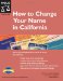 How to Change Your Name in California cover