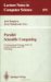 Parallel Scientific Computing : First International Workshop, PARA '94, Lyngby, Denmark, June 20-23, 1994  Proceedings cover