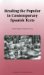 Reading the Popular in Contemporary Spanish Fiction cover