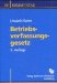 Betriebsverfassungsgesetz : Kommentar cover