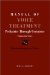 Manual of Voice Treatment : Pediatrics Through Geriatrics cover