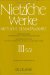 Nietzsche Werke : Kritische Gesamtausgabe cover