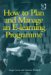 How to Plan and Manage an E-Learning Programme cover