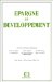Epargne Et Developpement cover