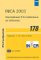 INICA 2003 : International ITG-Conference on Antennas  September 17 - 19, 2003 in Berlin cover