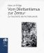 Vom Dilettantismus Zur Zensur : Zur Geschichte Der Architekturkritik cover