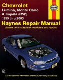 Chevrolet Lumina, Monte Carlo & Impala (Fwd) 1995 Thru 2003 [Click for larger image]