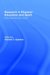 Research in Physical Education and Sport : Exploring Alternative Visions cover
