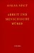 Arbeit Und Menschliche Wurde cover