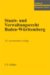 Staats- Und Verwaltungsrecht Baden-Wurttemberg cover