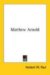 Matthew Arnold cover