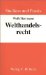 Welthandelsrecht cover