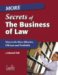 More Secrets of the Business of Law : Ways to Be More Effective, Efficient and Profitable cover
