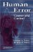 Human Error:Causes And Control : Causes And Control cover