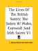 The Lives of the British Saints : The Saints of Wales, Cornwall and Irish Saints cover