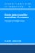 Creole Genesis And the Acquisition of Grammar : The Case of Haitian Creole cover