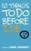 10 Things to Do Before I Die cover