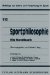 Sportphilosophie : Ein Handbuch cover