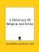 A Dictionary of Religion and Ethics cover