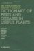 Elsevier's Dictionary of Pests and Diseases in Useful Plants : In English, French, Spanish, Italian, German, Dutch, and Latin cover