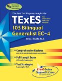 The Best Teacherstest Preparation for the Texes 103 Bilingual Generalist, Ec-4 [Click for larger image]