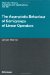The Asymptotic Behaviour of Semigroups of Linear Operators cover