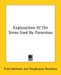 Explanations of the Terms Used by Paracelsus cover