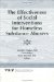 The Effectiveness of Social Interventions for Homeless Substance Abusers cover