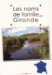Les Noms De Famille En Gironde cover