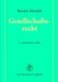 Gesellschaftsrecht cover