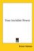 Your Invisible Power cover