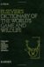 Elsevier's Dictionary of the World's Game and Wildlife in English, Latin, French, German, Dutch and Spanish With Equivalents in Afrikaans and Kiswahi cover