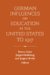 German Influences on Education in the United States to 1917 cover