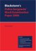 Blackstone's Police Sergeants' Mock Examination Paper 2006 cover