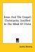 Jesus and the Gospel : Christianity Justified in the Mind of Christ cover