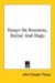 Essays on Rousseau, Balzac and Hugo cover