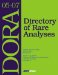 Dora 2005-2007 Directory of Rare Analysis cover