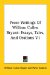 Prose Writings of William Cullen Bryant : Essays, Tales, and Orations cover