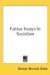 Fabian Essays in Socialism cover