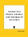 Ancient and Modern Initiation and Teachings of an Initiate cover
