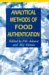 Analytical Methods of Food Authentication cover